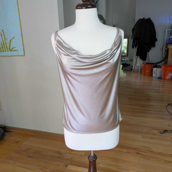 BAILEY 44 Metallic Gold Sleeveless Top - New W/O original tag - Picture 4 of 6